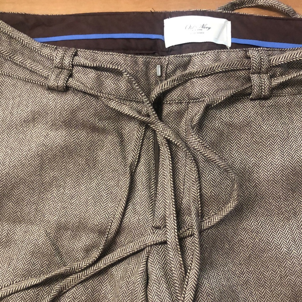 Herringbone trousers